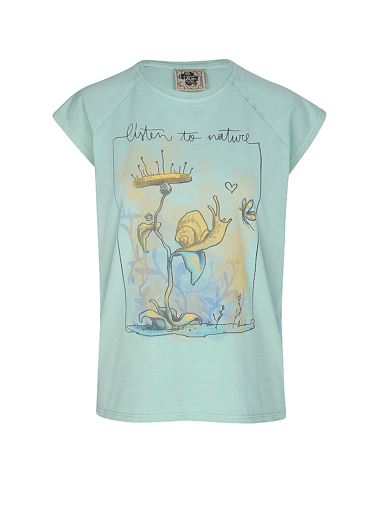 E9 Damen Klettershirt Snail hellgrün | S