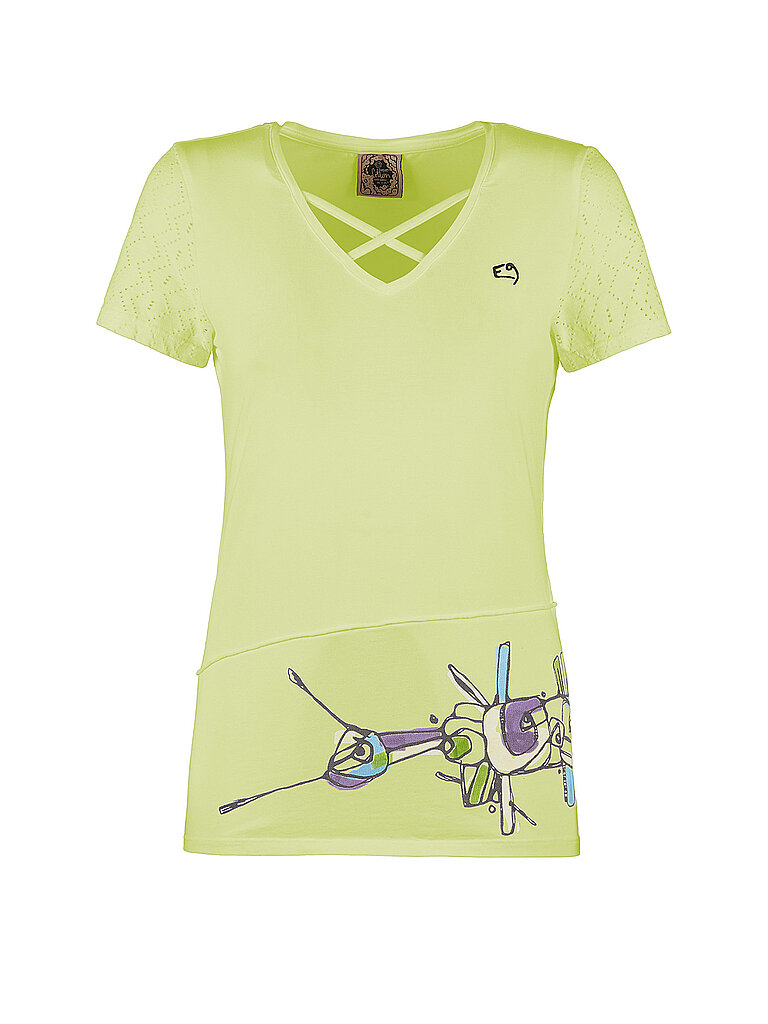 E9 E9 Damen Klettershirt Isa gelb | XS, gelb
