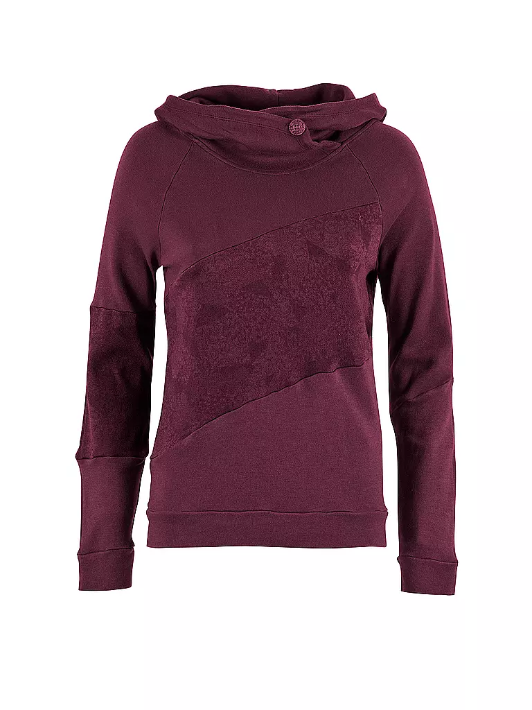 E9 | Damen Kletterhoodie Aida | beere