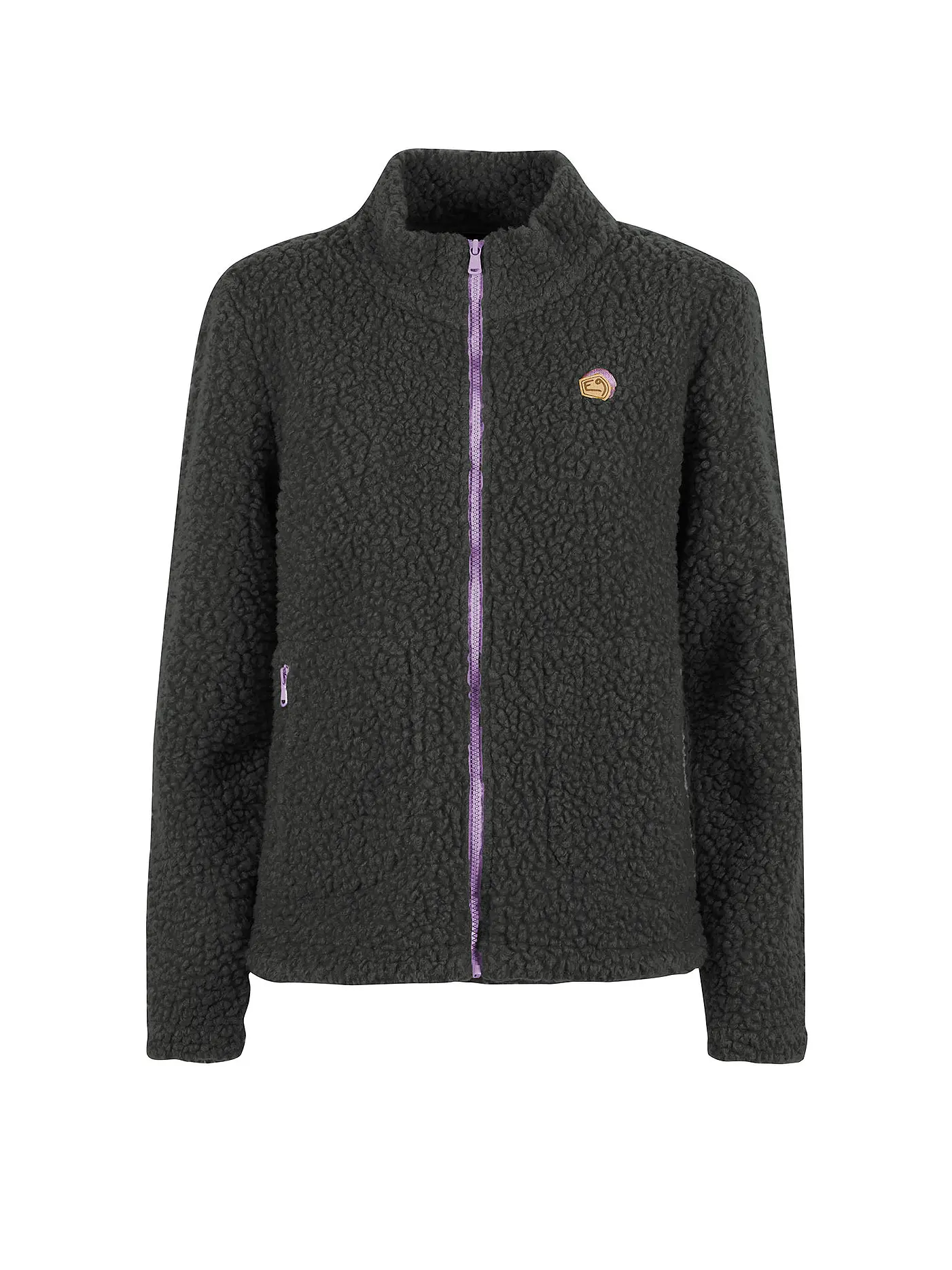 E9 | Damen Kletterjacke Teddyfleece Puf 2.3 | dunkelgrün