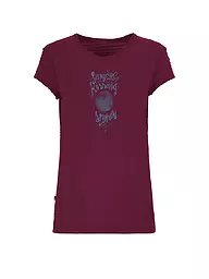 E9 | Damen Klettershirt Kiss 2.4 | Dunkelrot