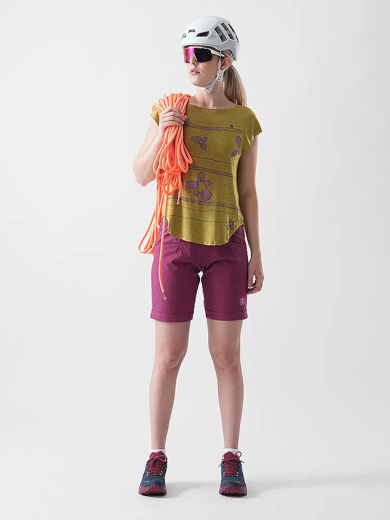 E9 | Damen Klettershirt Pimpi | senf