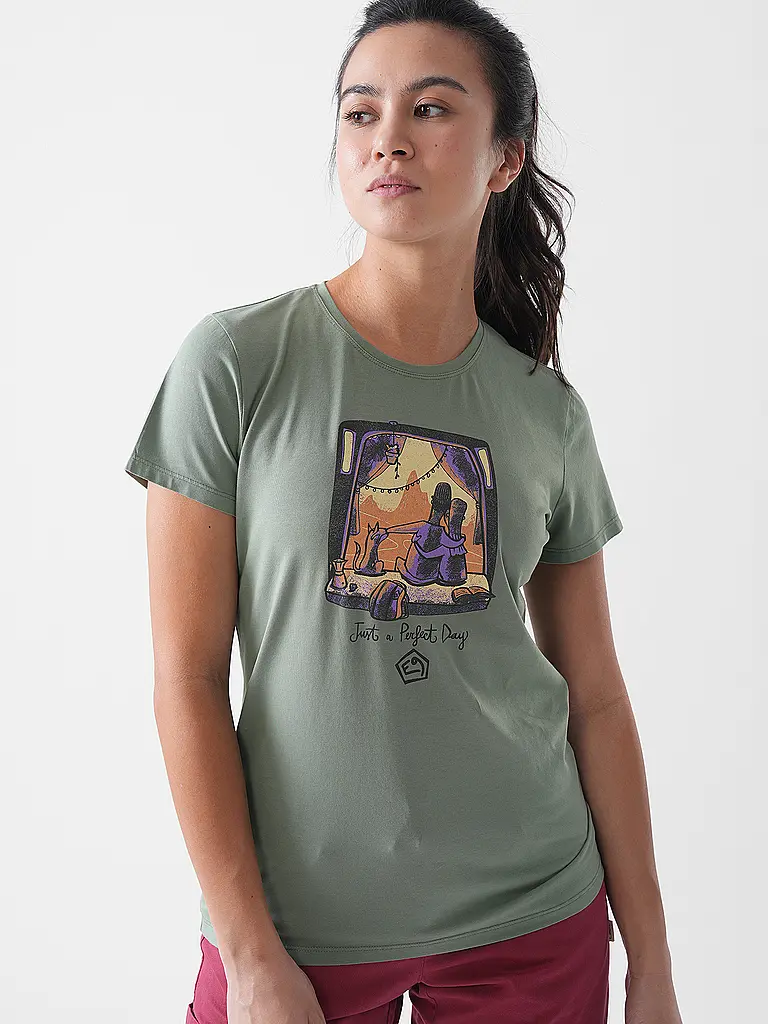 E9 | Damen Klettershirt Sunset | 