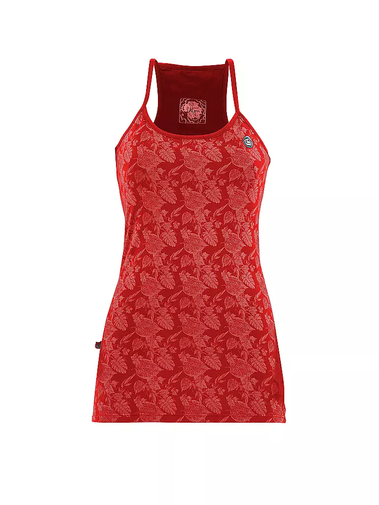 E9 | Damen Klettertank Foglia | rot