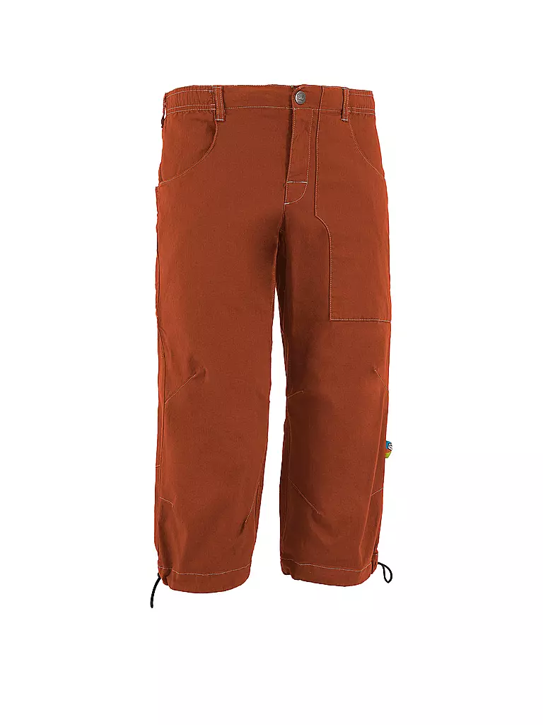 E9 | Herren 3/4 Kletterhose Fuoco Flax | kupfer