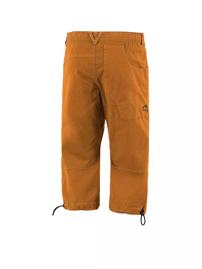 E9 | Herren Kletterhose Fuoco FLax 3/4 | camel