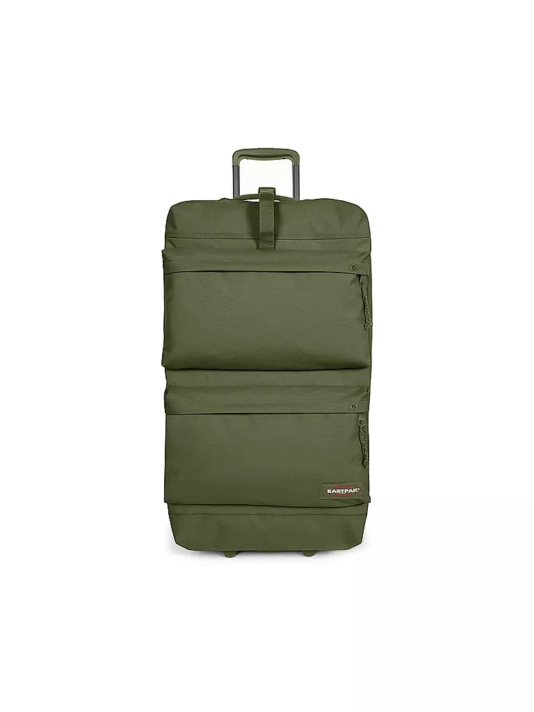 EASTPAK | Reisetrolley Double Tranverz L Dark Grass | olive