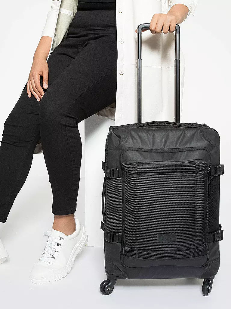 EASTPAK | Reisetrolley Trans4 CNNCT S 40L | schwarz