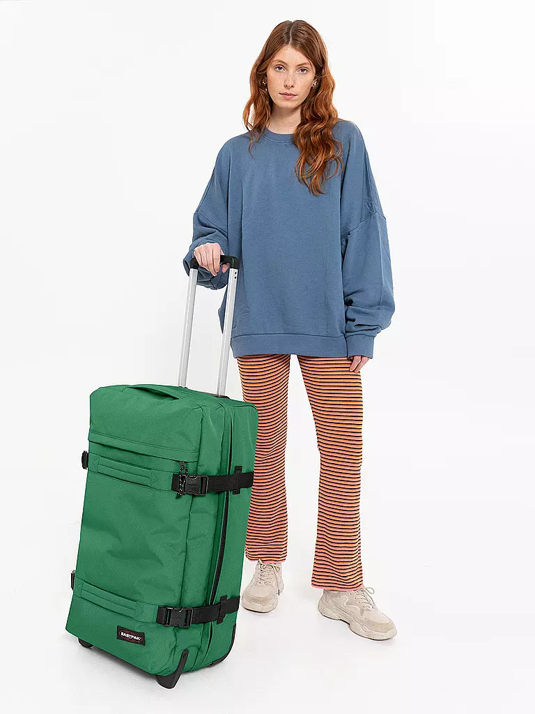 EASTPAK | Reisetrolley Transit'R M 71-80L | grün