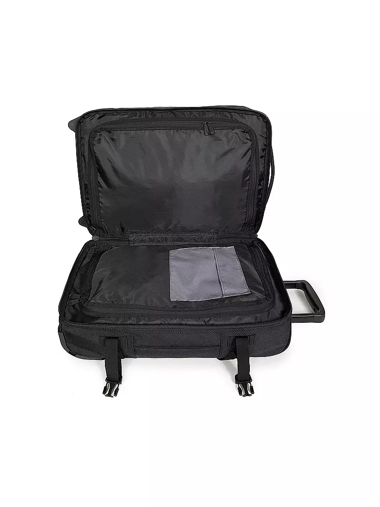 EASTPAK | Reisetrolley Tranverz CNNCT S Accent Grey | schwarz