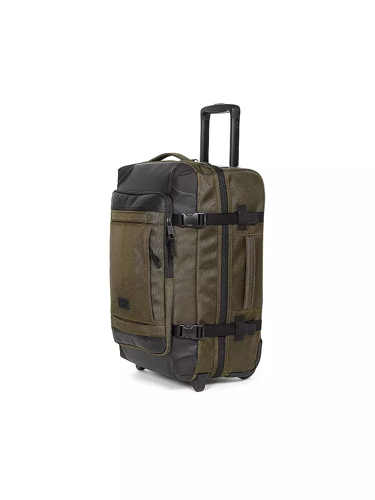 EASTPAK | Reisetrolley Tranverz CNNCT S Accent Grey | olive