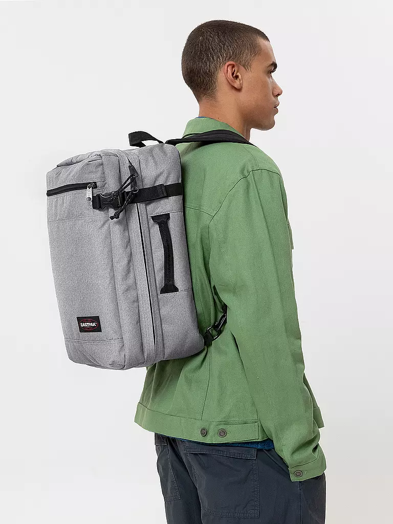 EASTPAK | Rucksack Transit'R Duffel 2-in-1 28L | Hellgrau