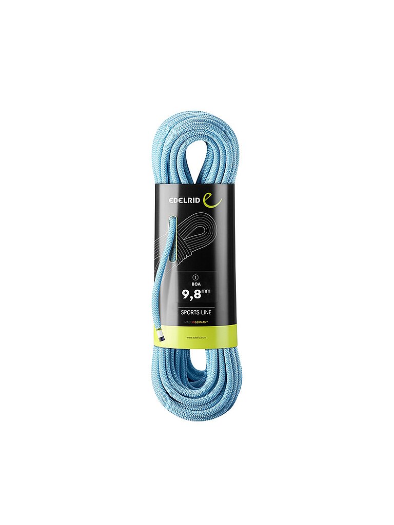 Edelrid EDELRID Bergseil Boa 9,8 mm blau | 60M, blau