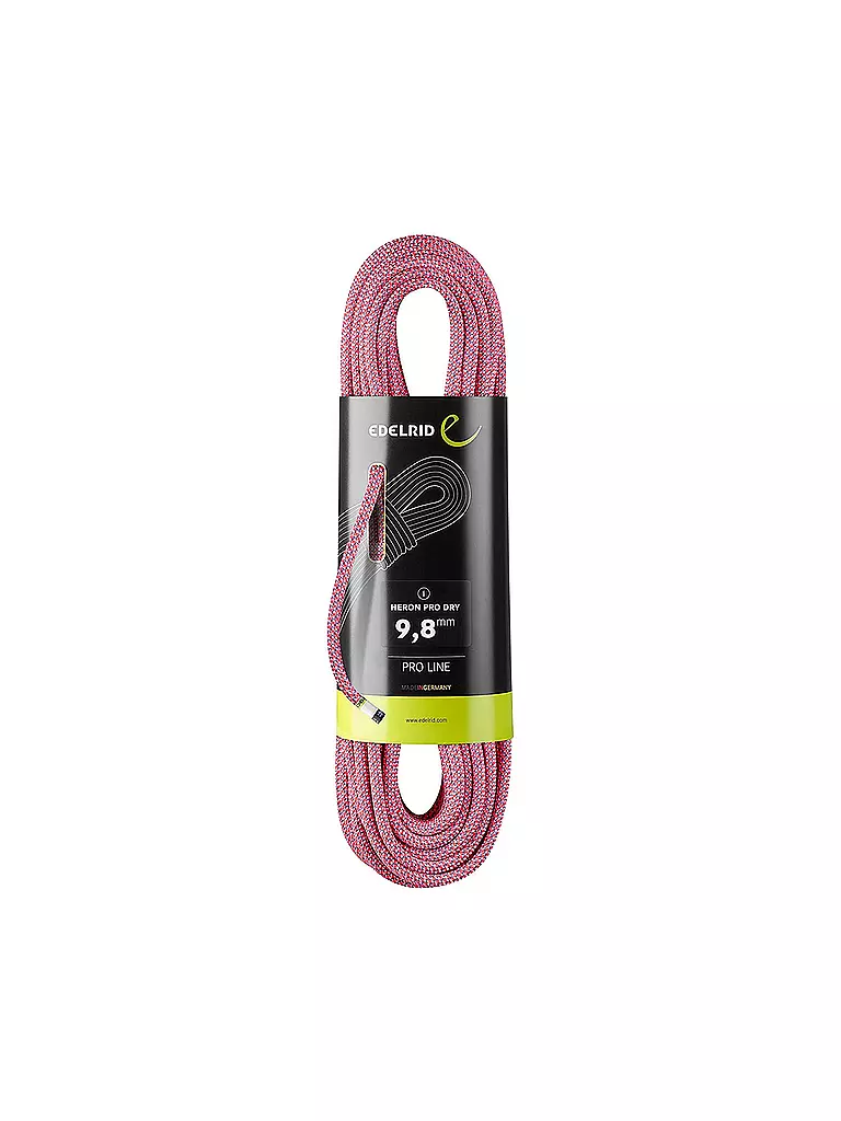 EDELRID | Bergseil Heron Pro Dry 9,8 mm / 60 m | bunt