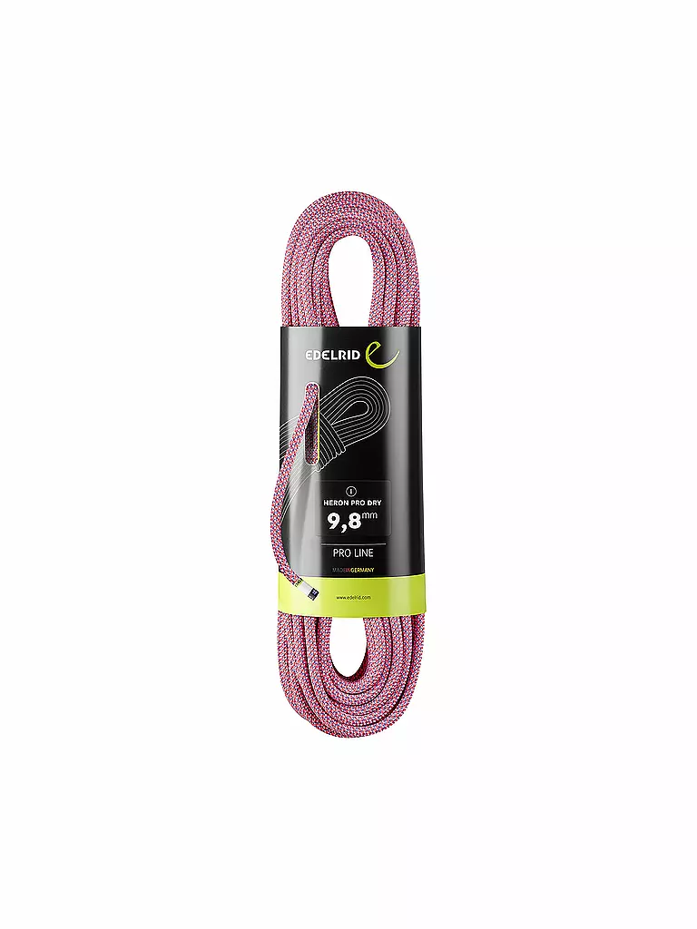 EDELRID | Bergseil Heron Pro Dry 9,8 mm / 80 m | bunt