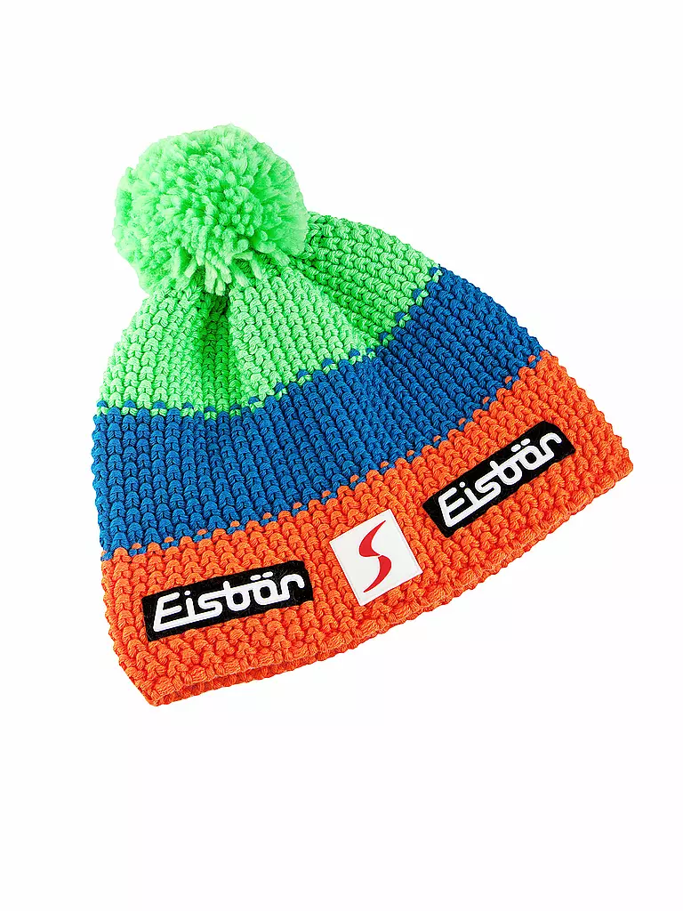 EISBÄR | Skihaube Star ÖSV Skiteam Neon | 