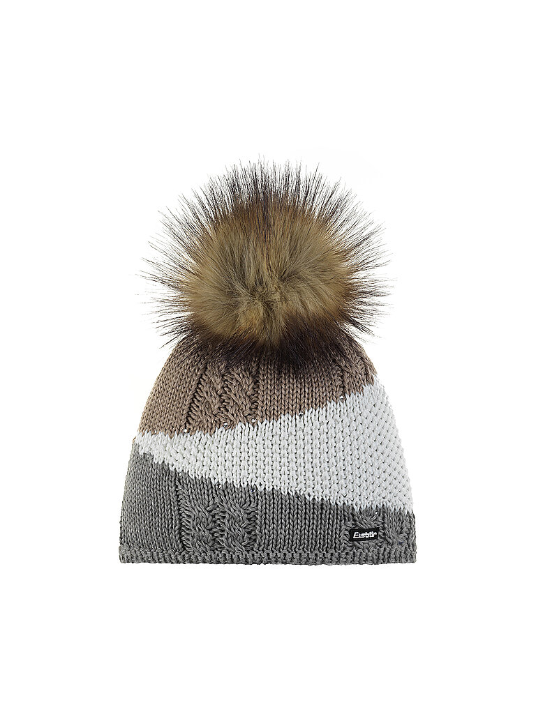 EISBÄR EISBÄR Damen Haube Eden Lux Cristal hellbraun, hellbraun
