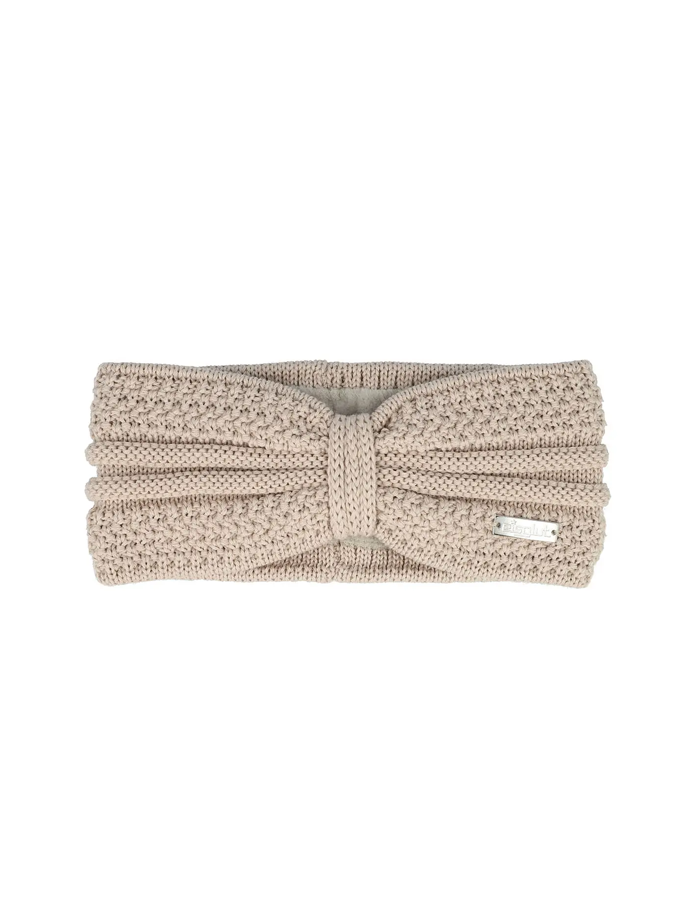 EISGLUT | Damen Stirnband Esmeralda Merino | beige