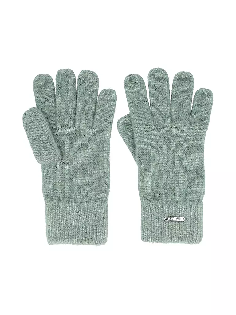 EISGLUT | Damen Strickhandschuhe Undinel | hellgrün