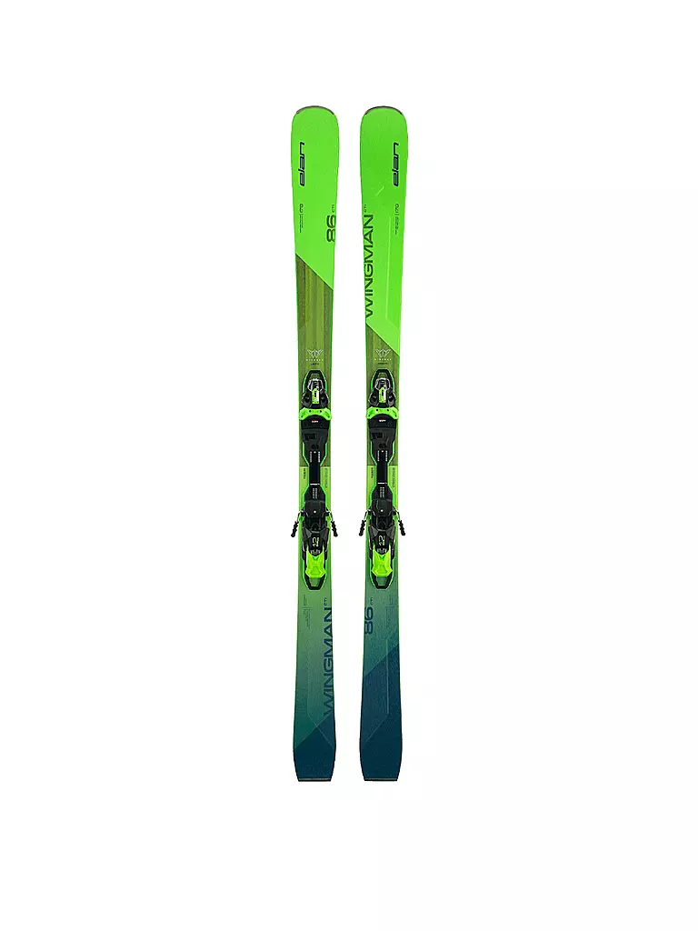 ELAN | Allmountainski Set Wingman 86 CTi Fusion X + EMX 12.0 GW | grün