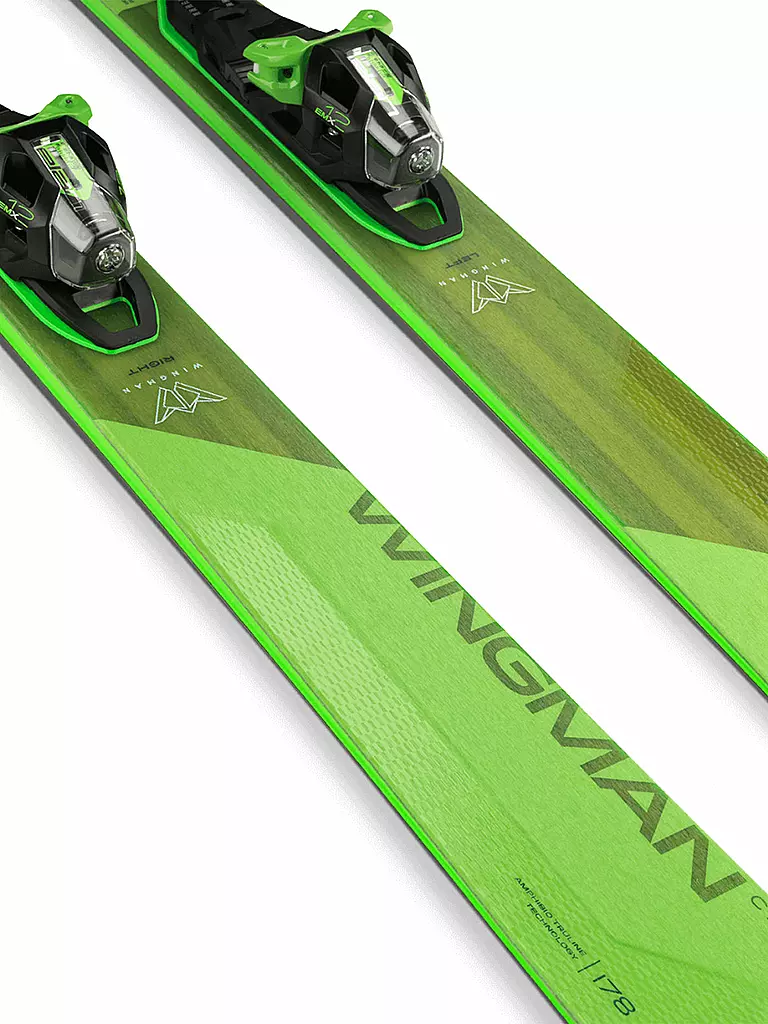 ELAN | Allmountainski Set Wingman 86 CTi Fusion X + EMX 12.0 GW | grün