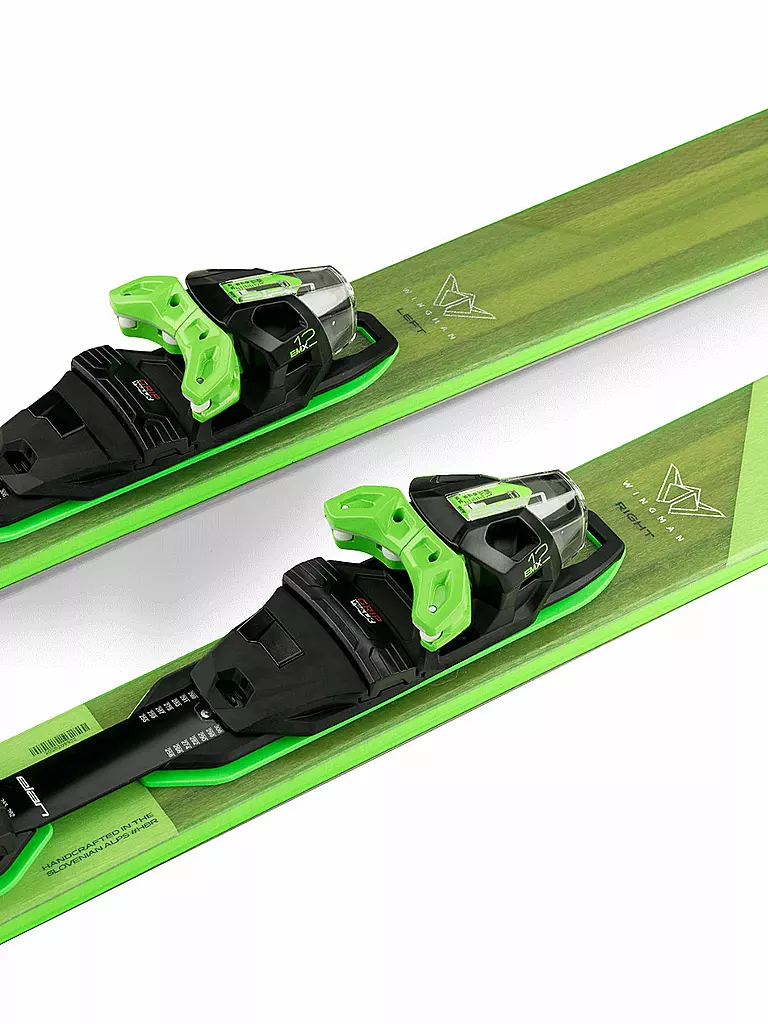 ELAN | Allmountainski Set Wingman 86 CTi Fusion X + EMX 12.0 GW | grün