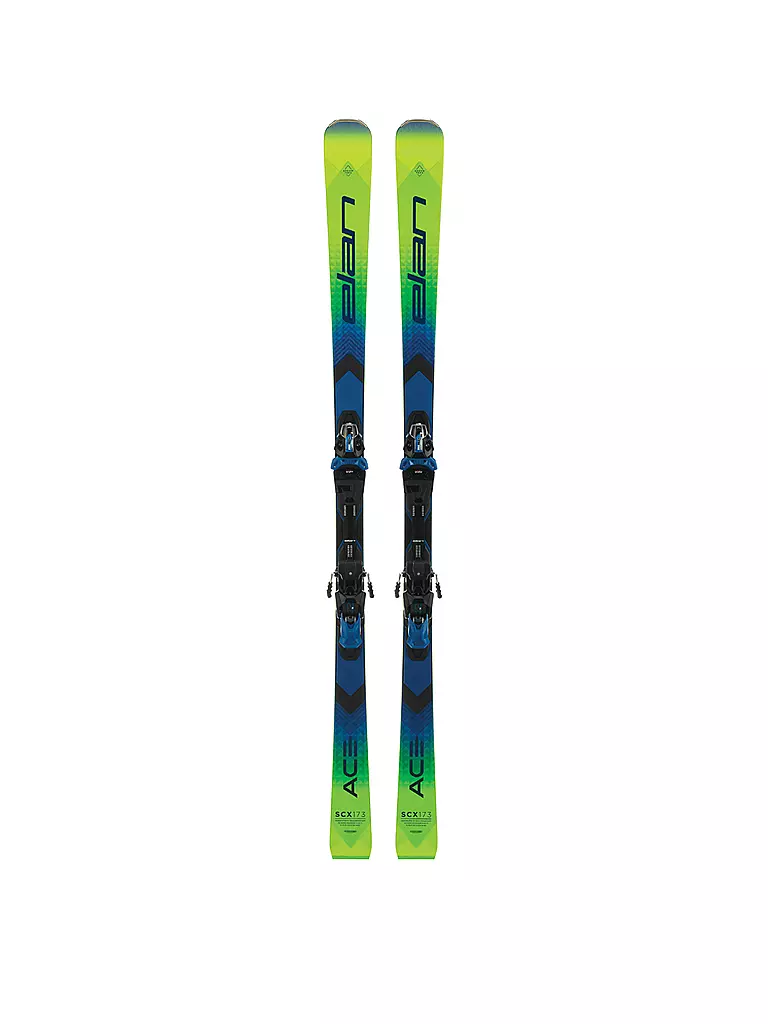 ELAN | Raceski Set ACE SCX Fusion X + EMX 12.0 GW | grün