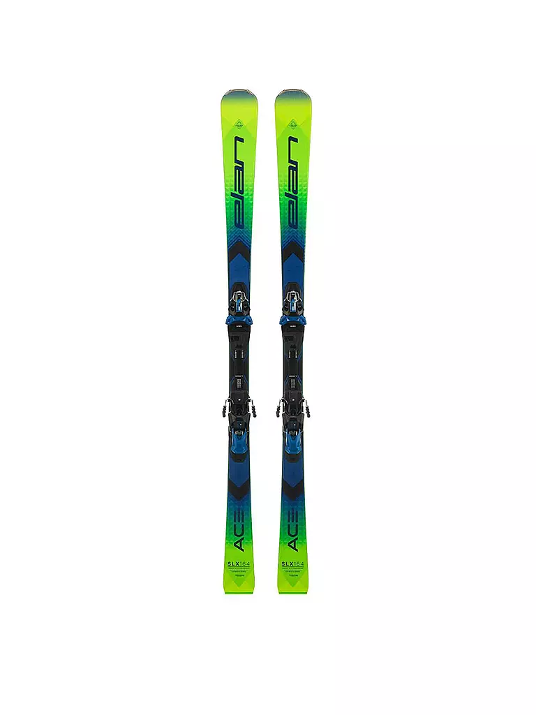 ELAN | Raceski Set ACE SLX Fusion X + EMX 12.0 GW | grün