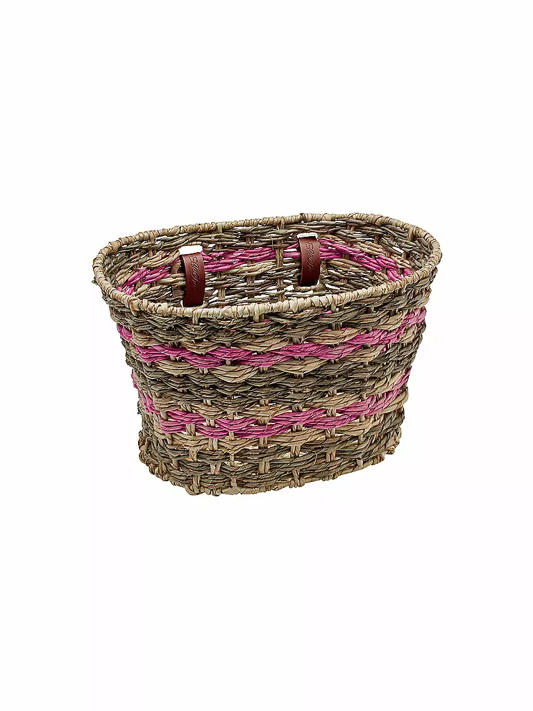 ELECTRA | Fahrradkorb Woven Palm Basket | bunt