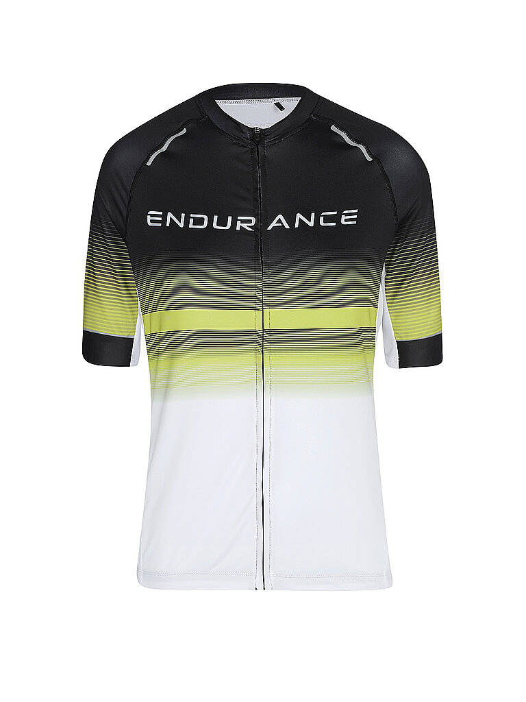 ENDURANCE Herren Rad Trikot Jobert FZ schwarz | L