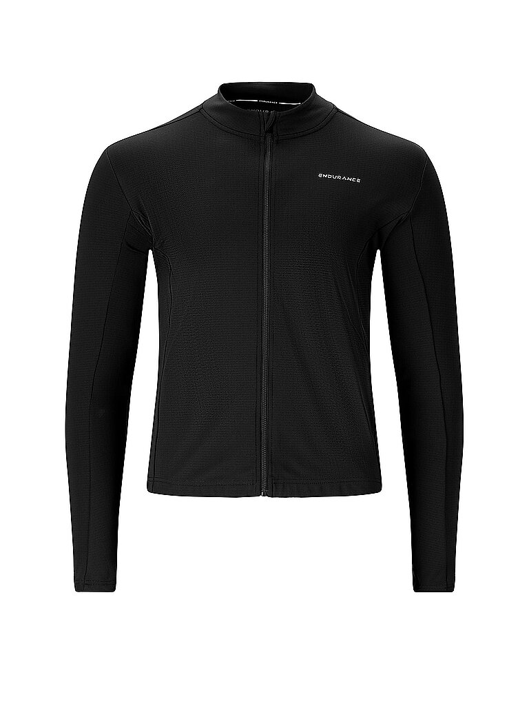 ENDURANCE ENDURANCE Herren Winter Radtrikot Megah schwarz | M, schwarz