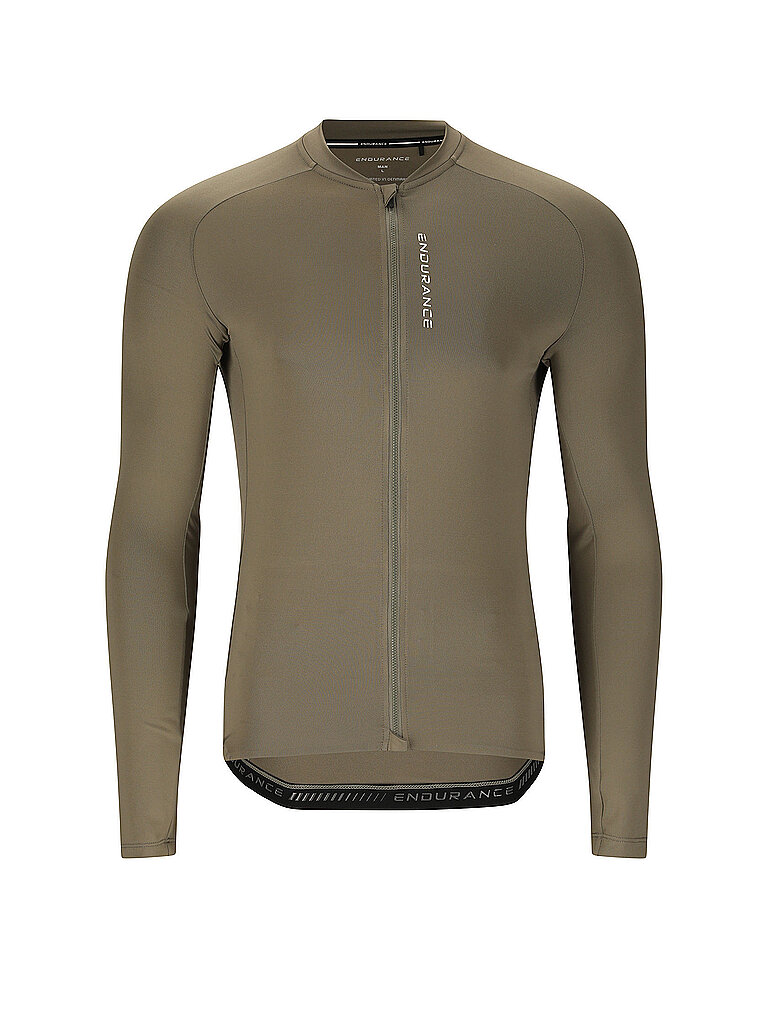 ENDURANCE ENDURANCE Herren Winter Radtrikot Paxton olive | S, olive