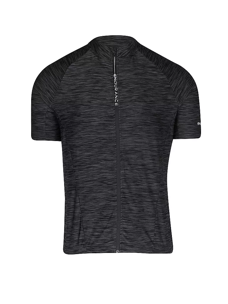 ENDURANCE | Herren Radtrikot Delvin FZ | grau