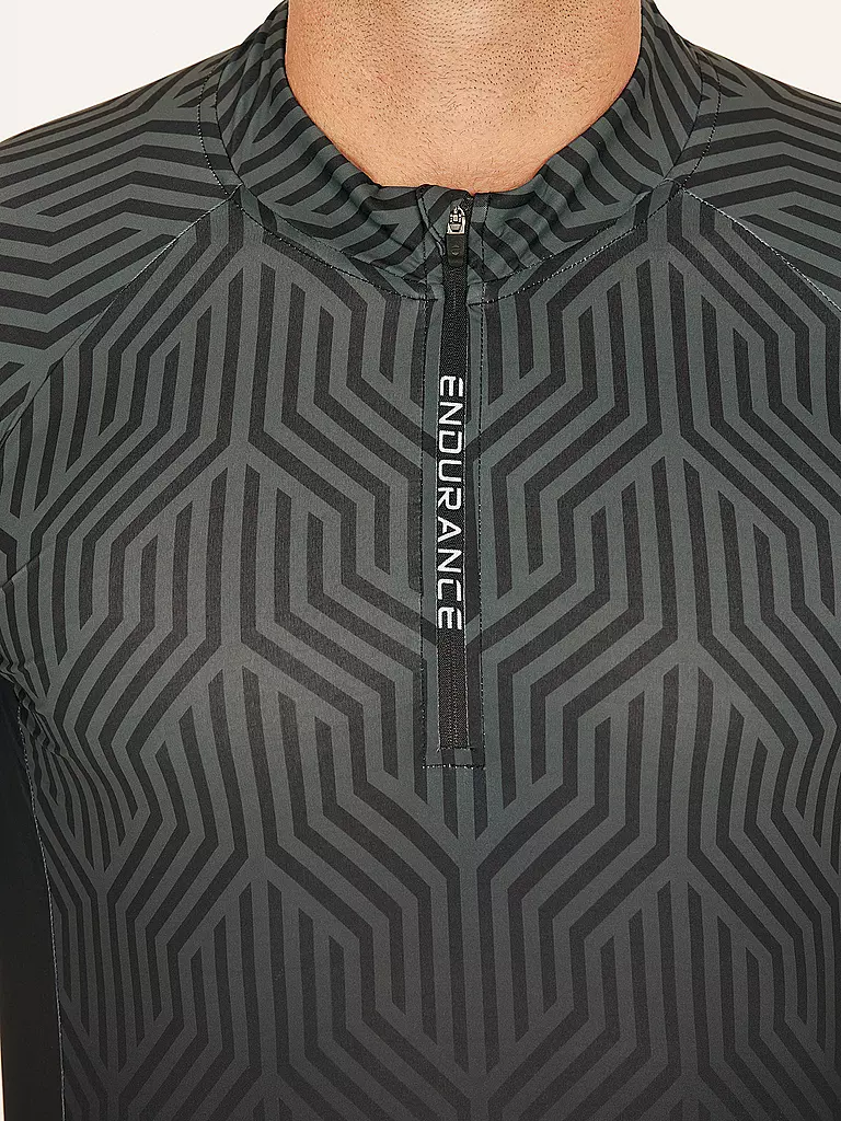 ENDURANCE | Herren Radtrikot Jens HZ SS | schwarz