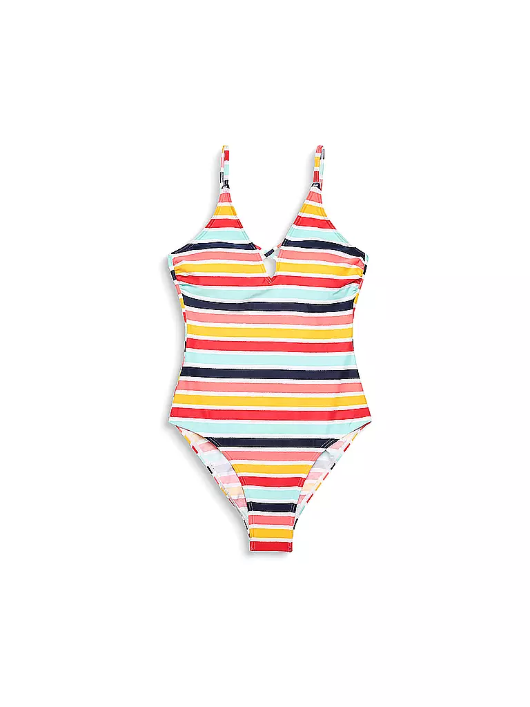 ESPRIT | Damen Badeanzug Multicolor Streifen | bunt