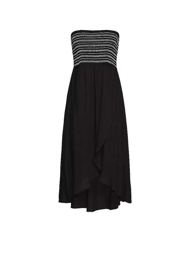 ESPRIT | Damen Bandeau Kleid aus LENZING™ ECOVERO™ | schwarz