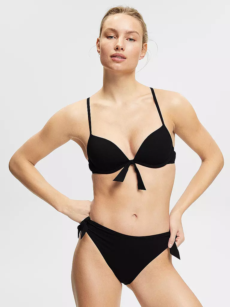 ESPRIT | Damen Bikinihose Classic Hamptons Beach | schwarz