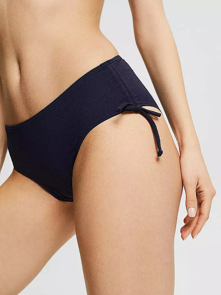 ESPRIT | Damen Bikinihose mit Struktur | blau