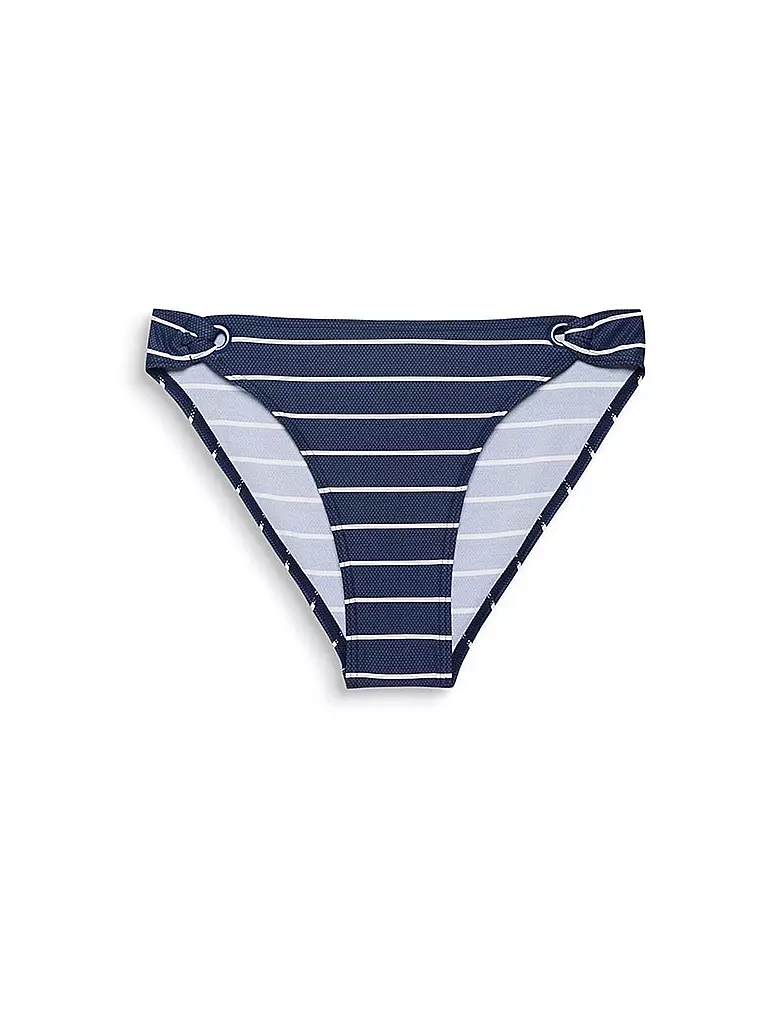 ESPRIT | Damen Bikinihose Stripes | blau