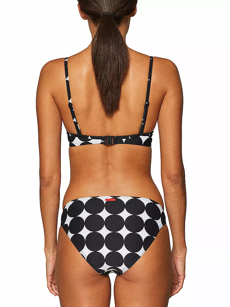 ESPRIT | Damen Bikinioberteil Miami Beach Polka Dot | schwarz