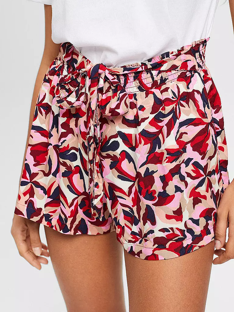 ESPRIT | Damen Short | dunkelrot