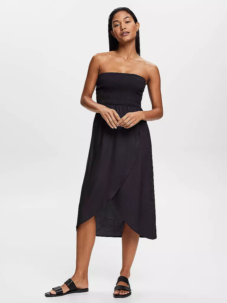 ESPRIT | Damen Strandkleid | schwarz