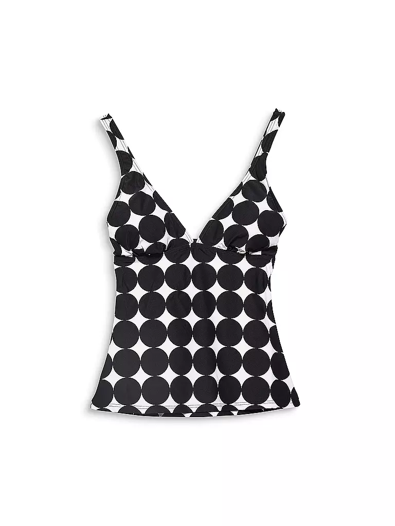 ESPRIT | Damen Tankini Miami Beach Polka Dot | schwarz