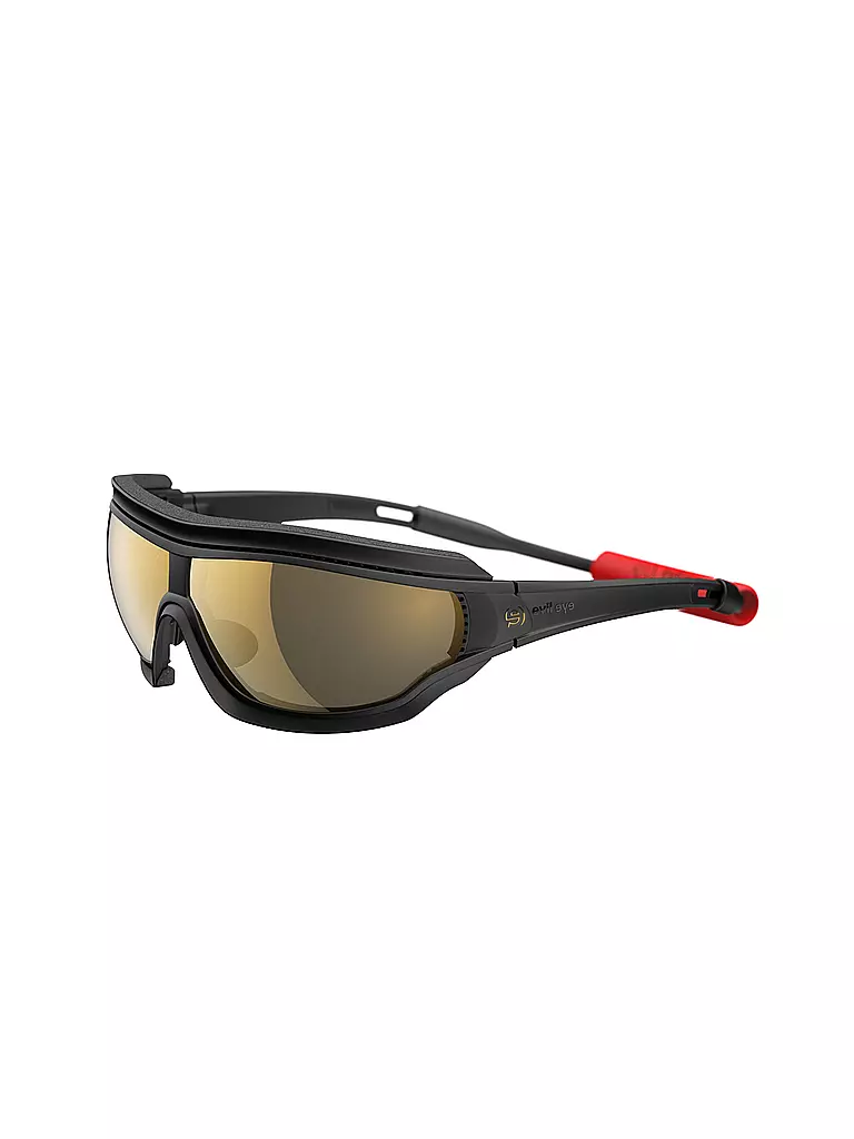 EVIL EYE | Sportbrille Fusor Pro Black Matt Gletscher 4 | schwarz