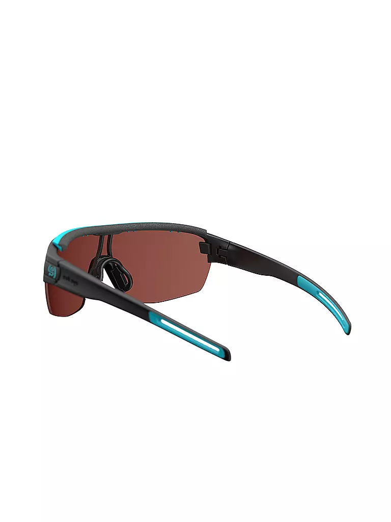 EVIL EYE | Sportbrille Vizor HR Pro Black Matt/Türkis 3 | schwarz