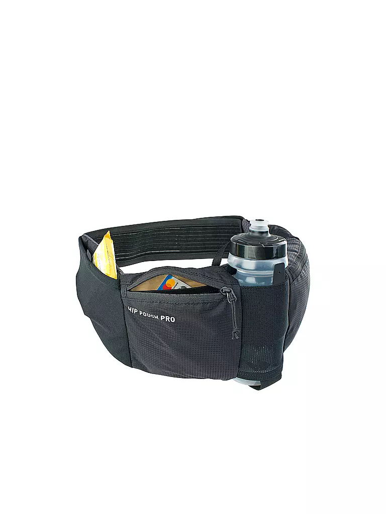 EVOC | Fahrrad Hüfttasche Hip Pouch Pro + Drink Bottle 0,55L | schwarz