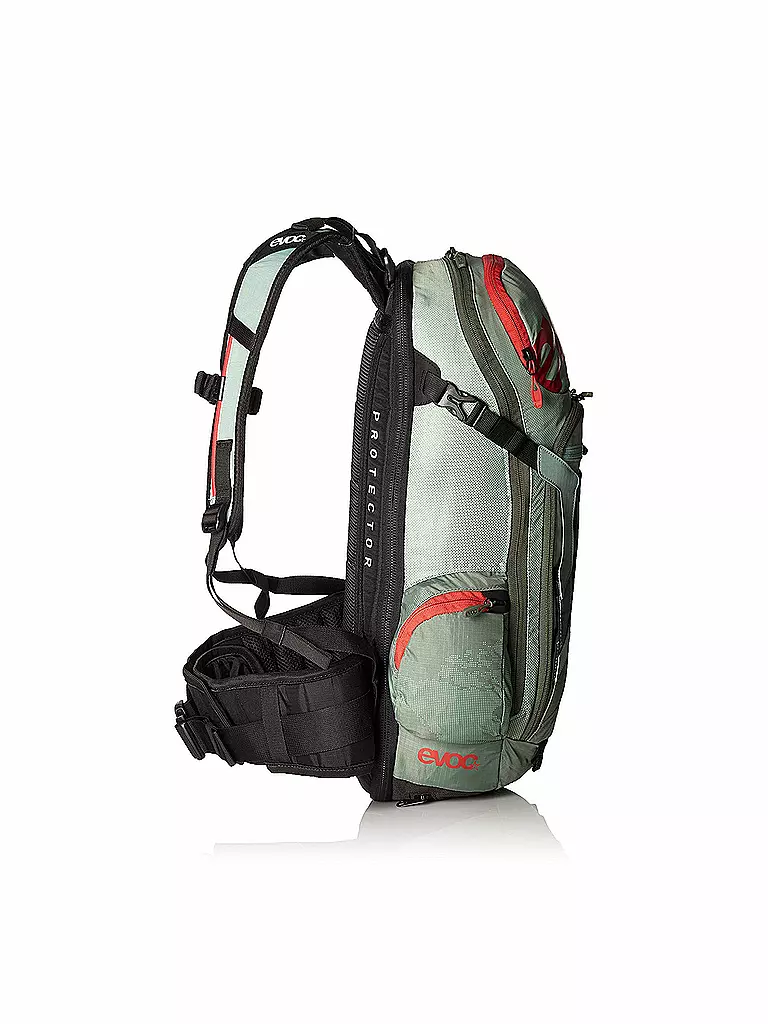 EVOC | Protektor-Rucksack FR Trail Team | grün