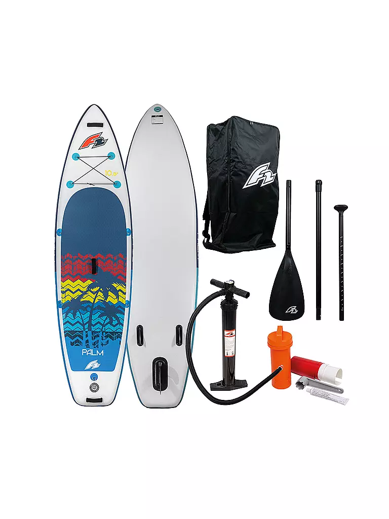 F2 | SUP Set F2 Palm 10,5" | rot