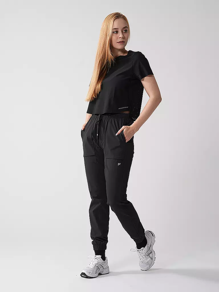 FABLETICS | Herren Jogginghose Ripstop Cargo | schwarz