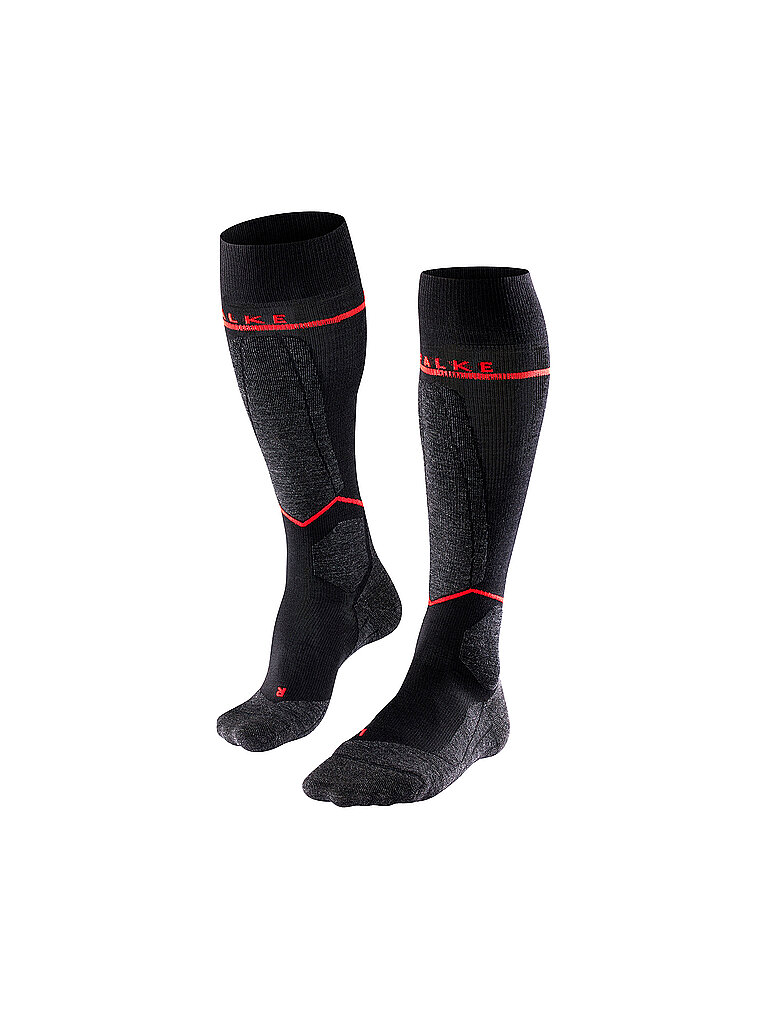 Falke FALKE Herren Skistrümpfe SK4 Energizing Light schwarz | 39-41, schwarz